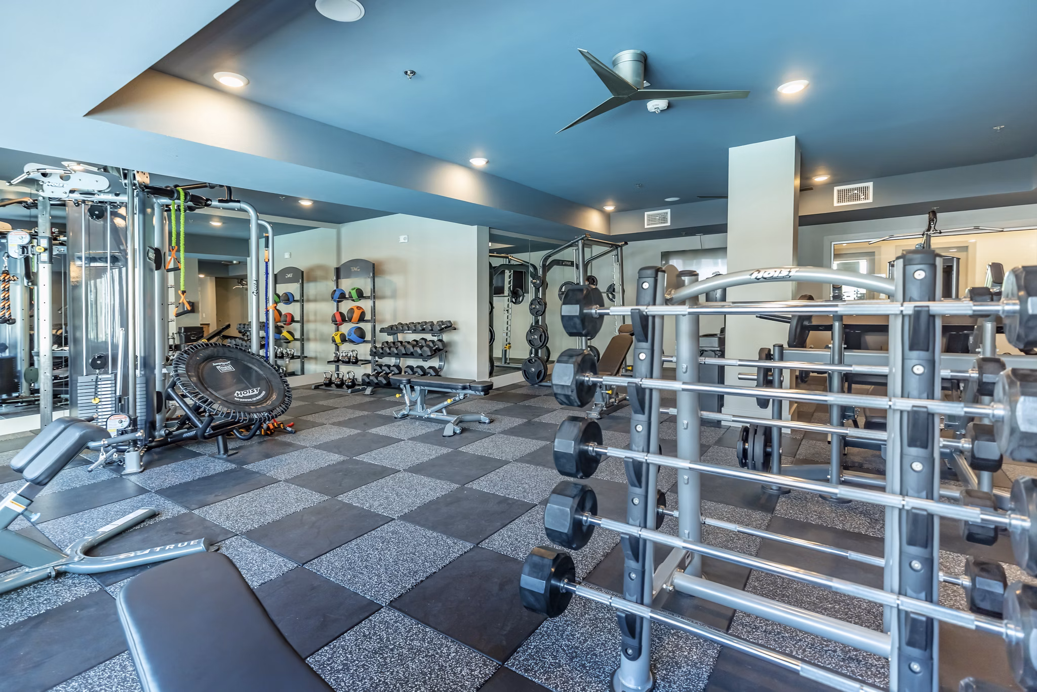 fitness center at Highbridge at Egret Bay Apartments