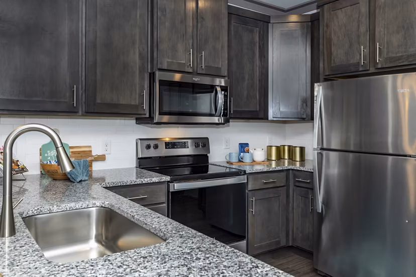 kitchen at Highbridge at Egret Bay Apartments