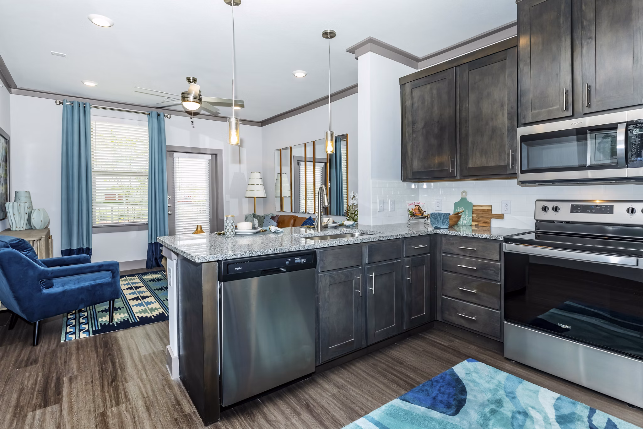 kitchen at Highbridge at Egret Bay Apartments