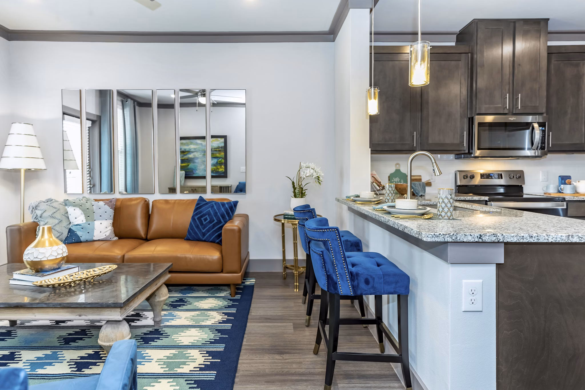 kitchen at Highbridge at Egret Bay Apartments