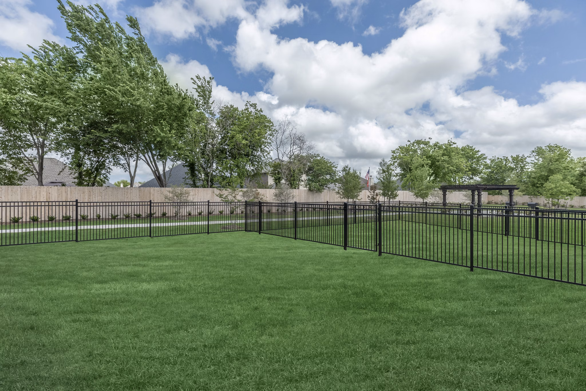 dog park at Highbridge at Egret Bay Apartments