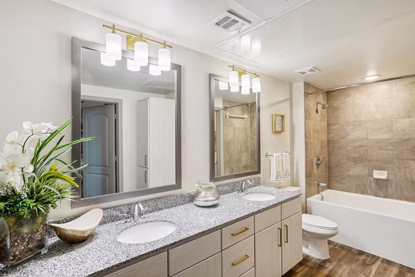bathroom at Vista at Southwinds Apartments