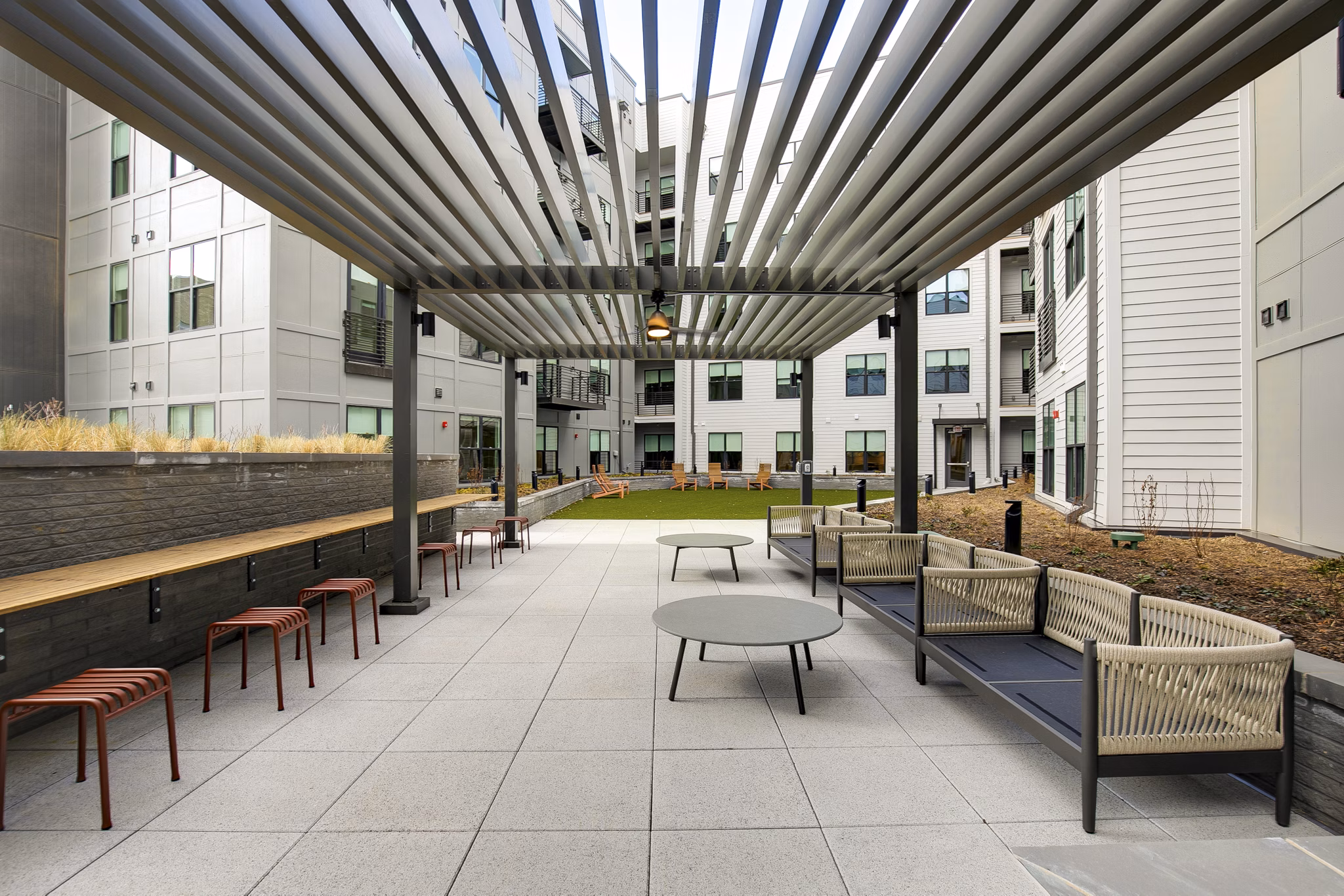 Patio at Chasen Apartments