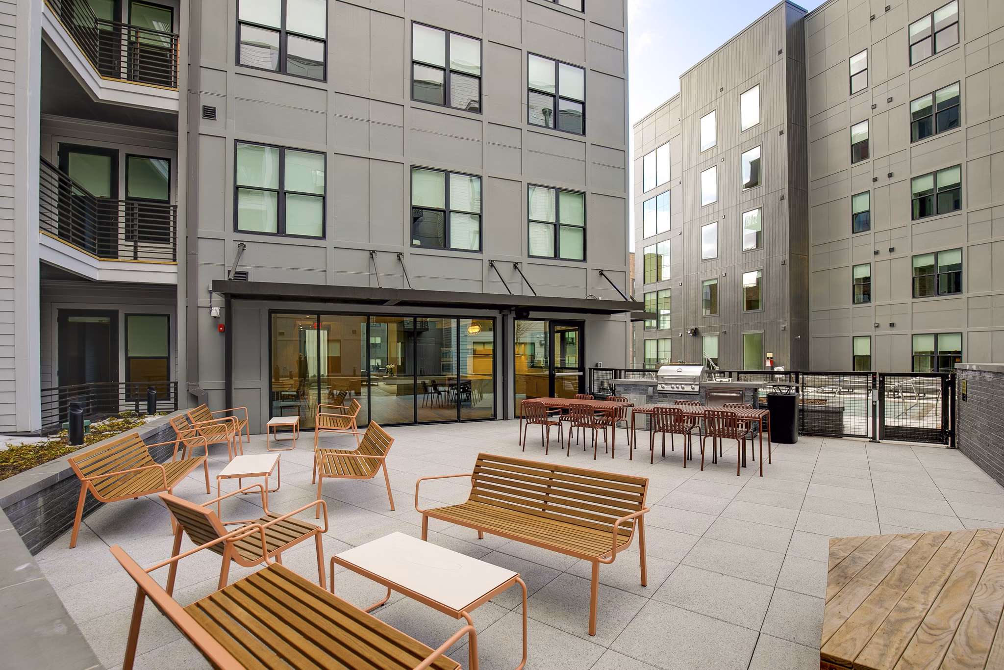 Patio at Chasen Apartments
