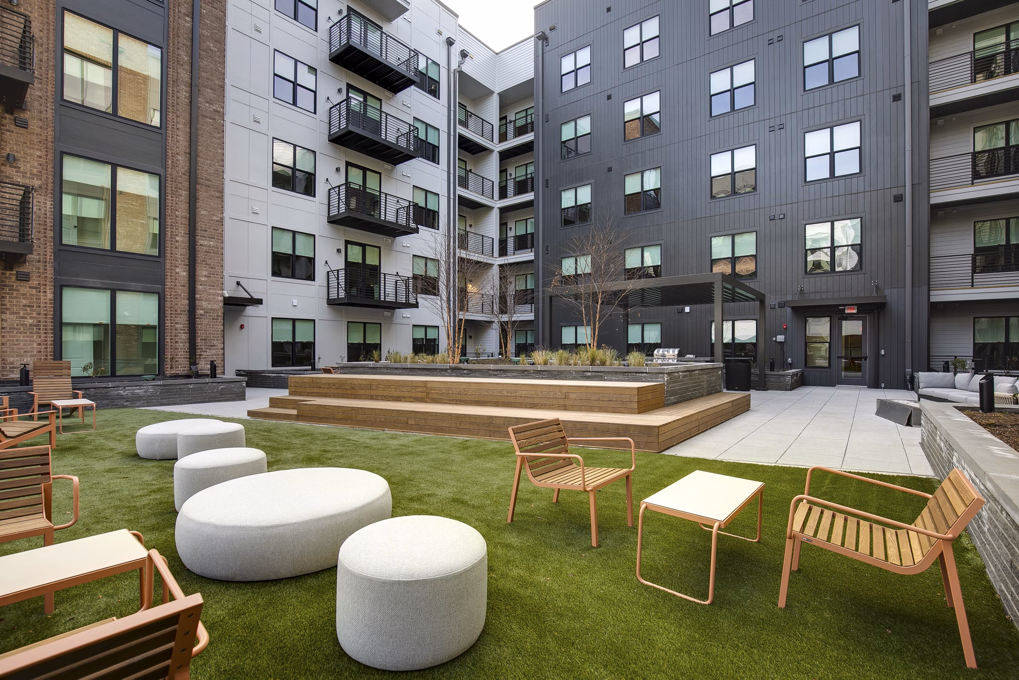 Patio at Chasen Apartments