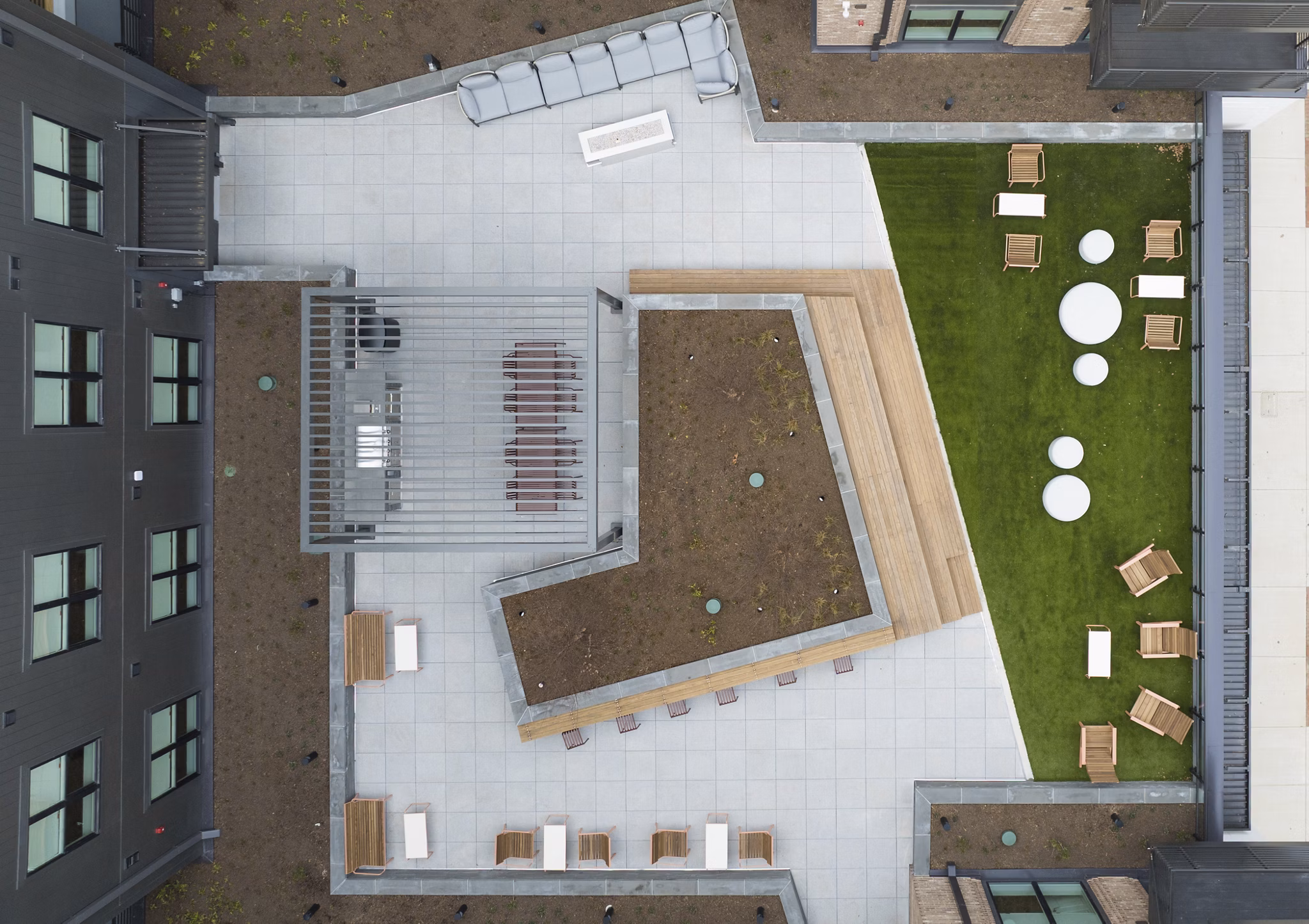 Patio at Chasen Apartments