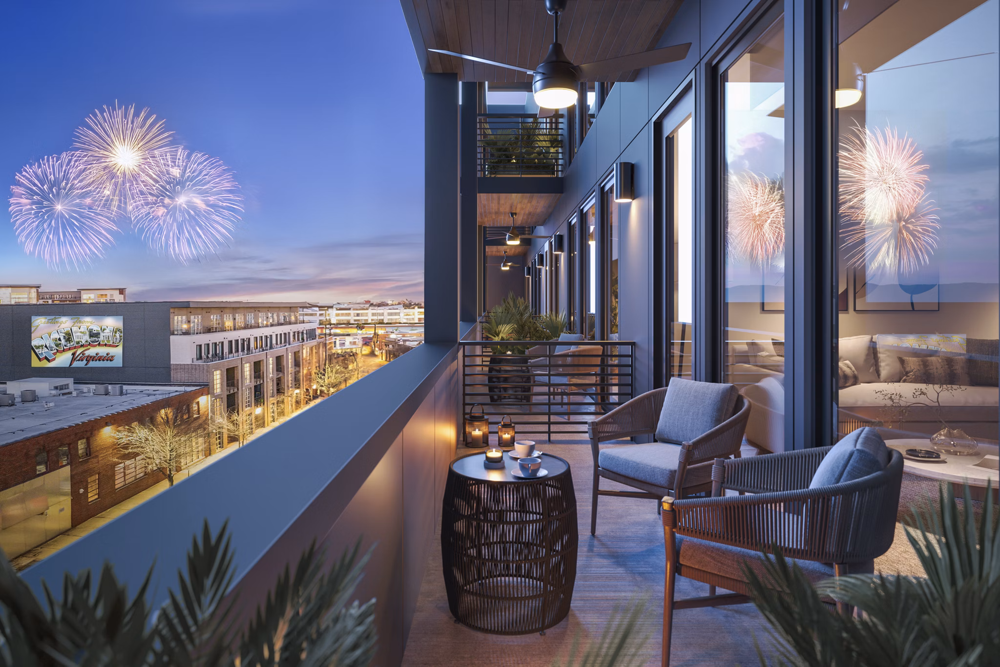 rendering at Chasen Apartments 