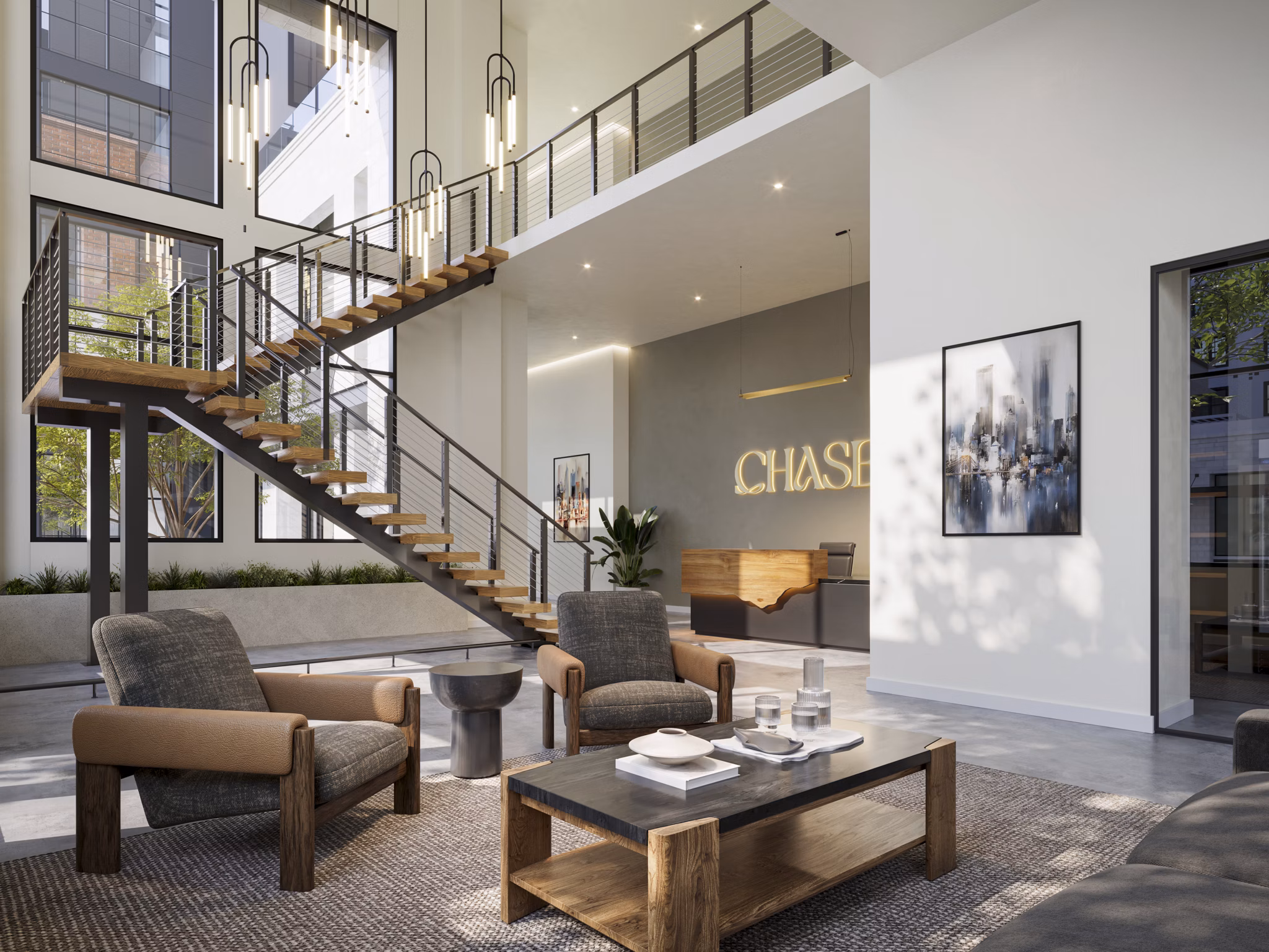rendering at Chasen Apartments 