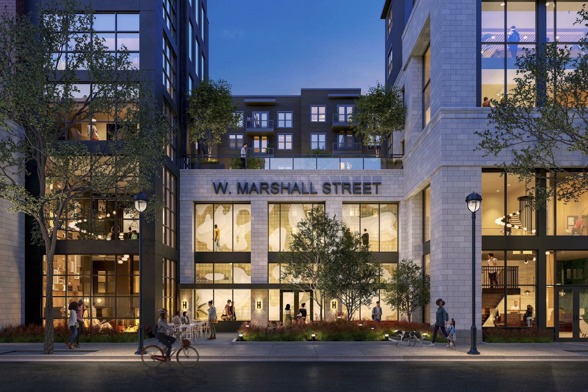 rendering at Chasen Apartments 