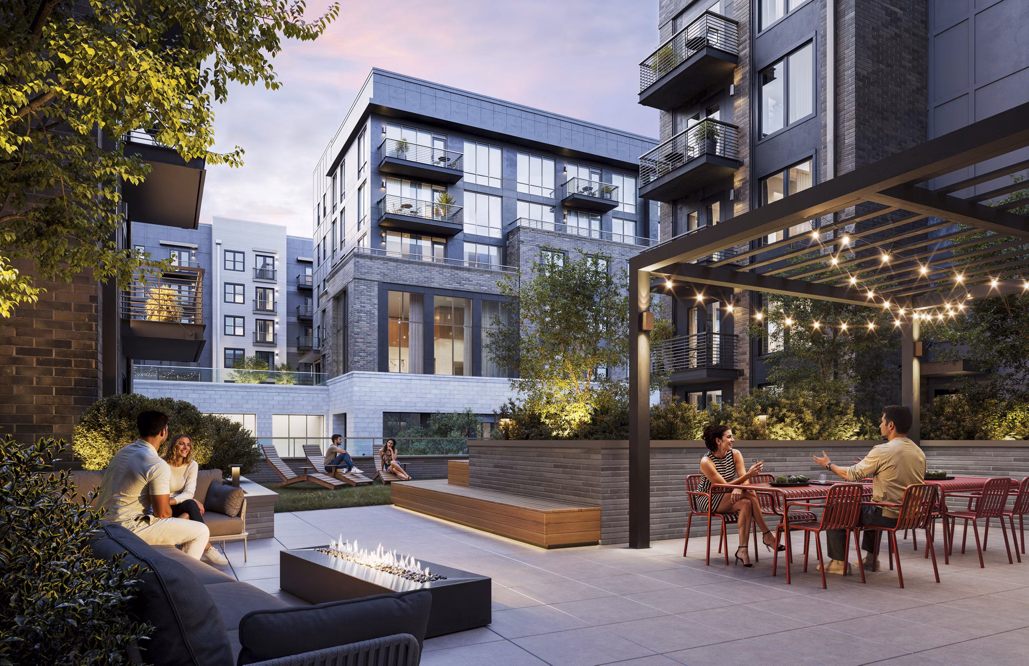 rendering at Chasen Apartments 
