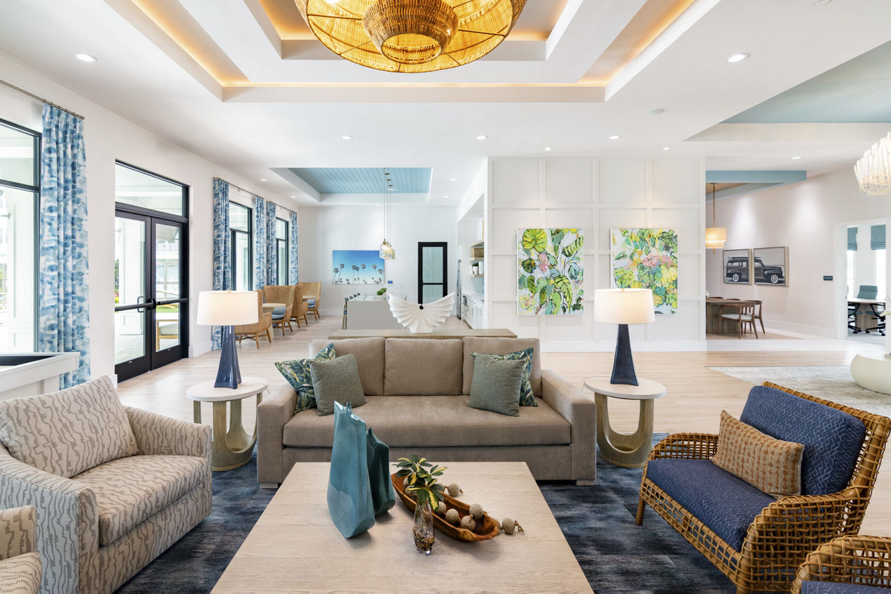 Lobby at Marlowe Tomoka Village