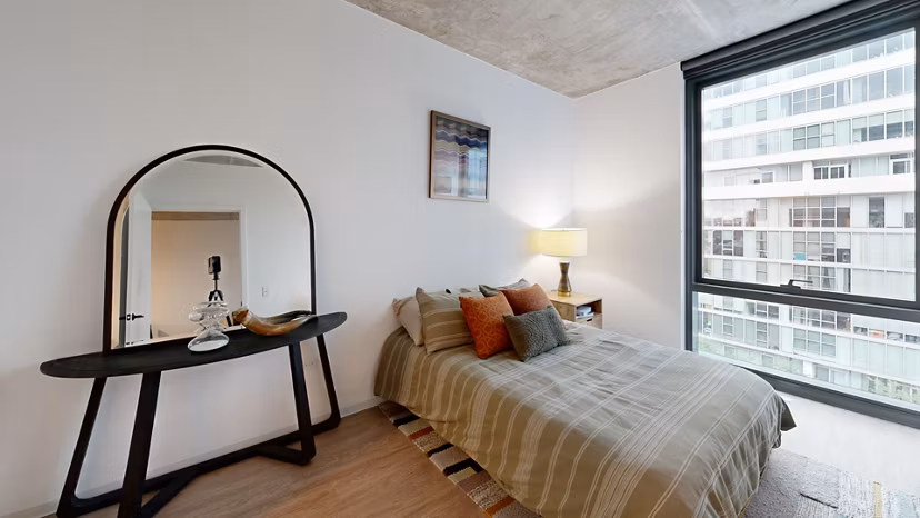 bedroom at Nevéseno Apartments