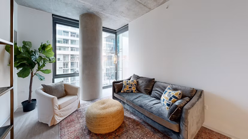 living room at Nevéseno Apartments