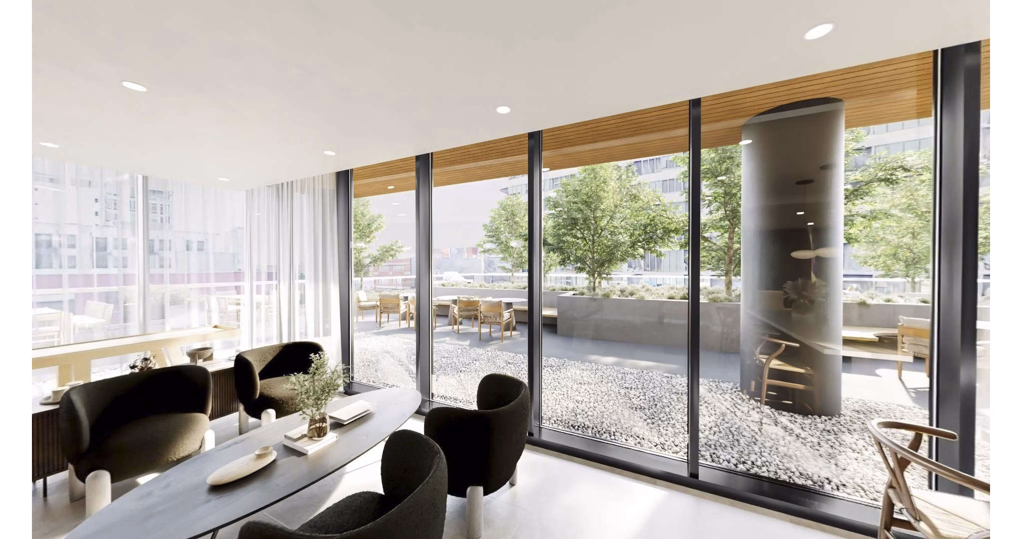 rendering at Nevéseno Apartments