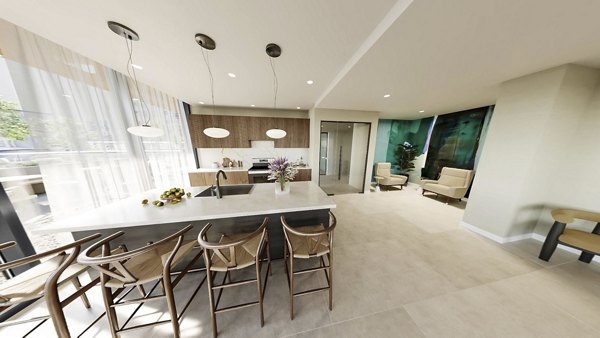 rendering at Nevéseno Apartments