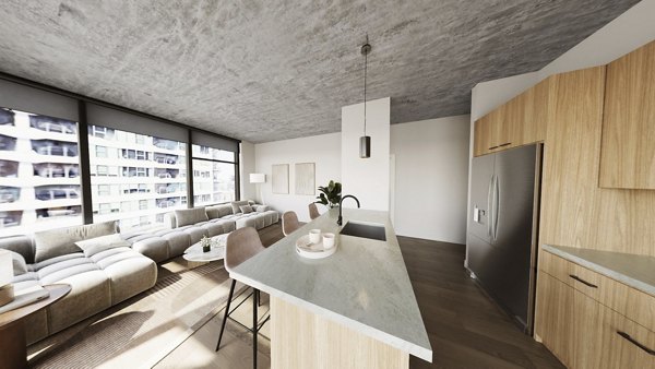 rendering at Nevéseno Apartments