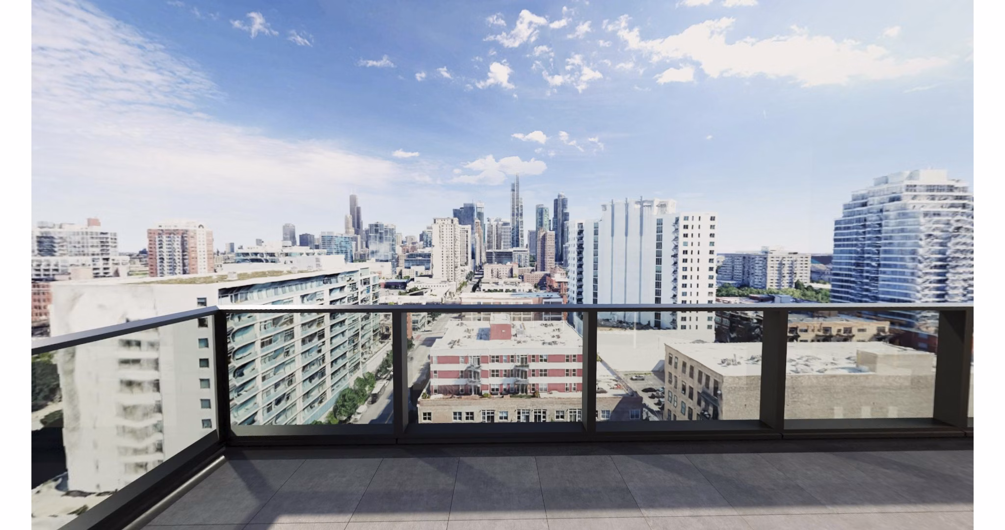 rendering at Nevéseno Apartments
