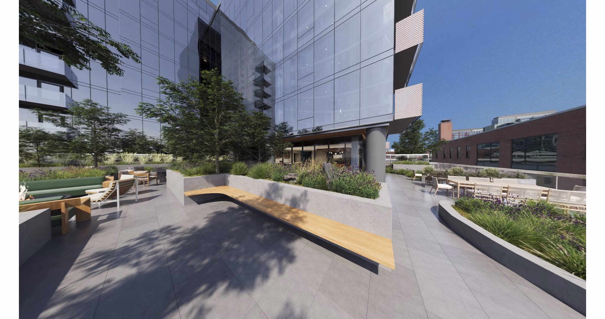rendering at Nevéseno Apartments