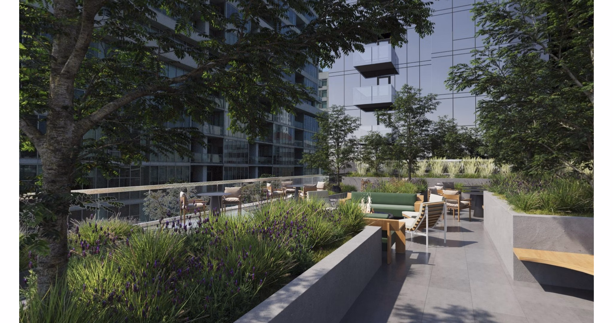 rendering at Nevéseno Apartments