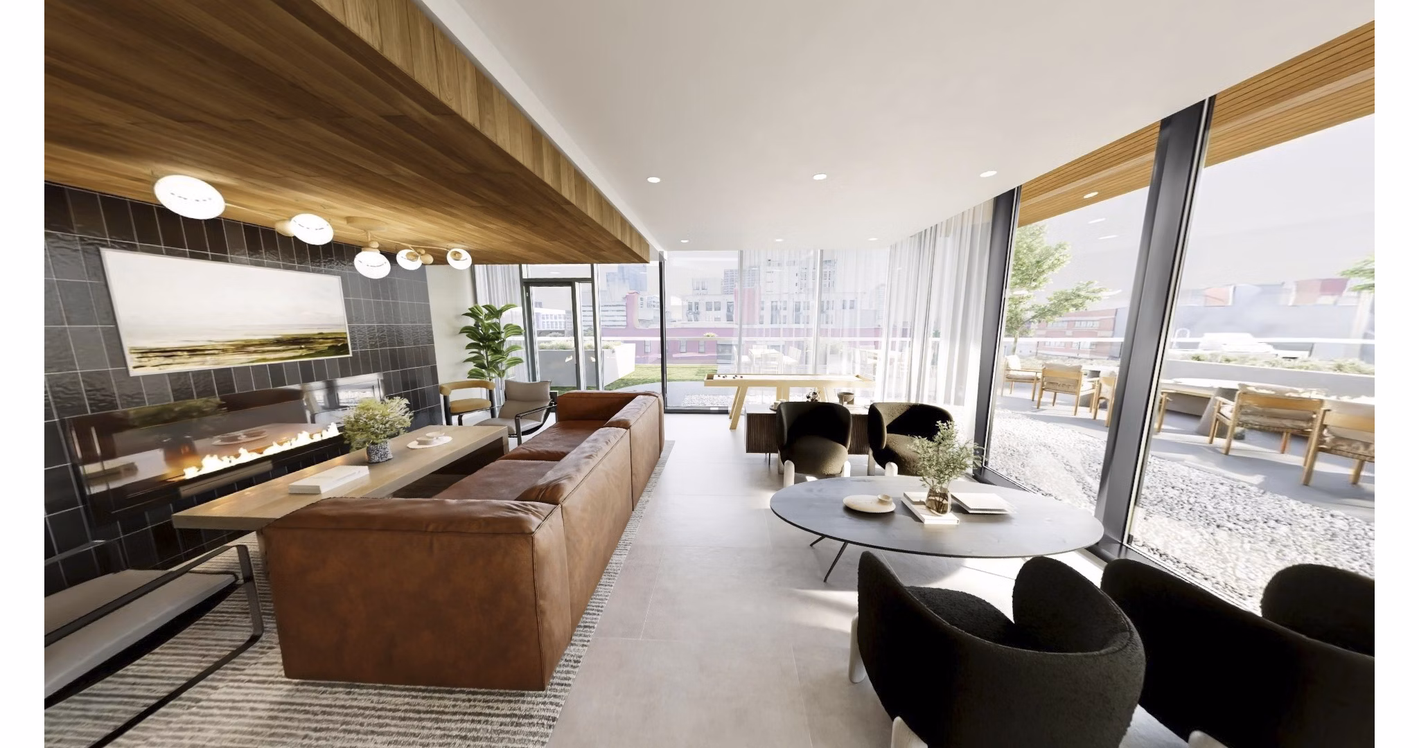 rendering at Nevéseno Apartments