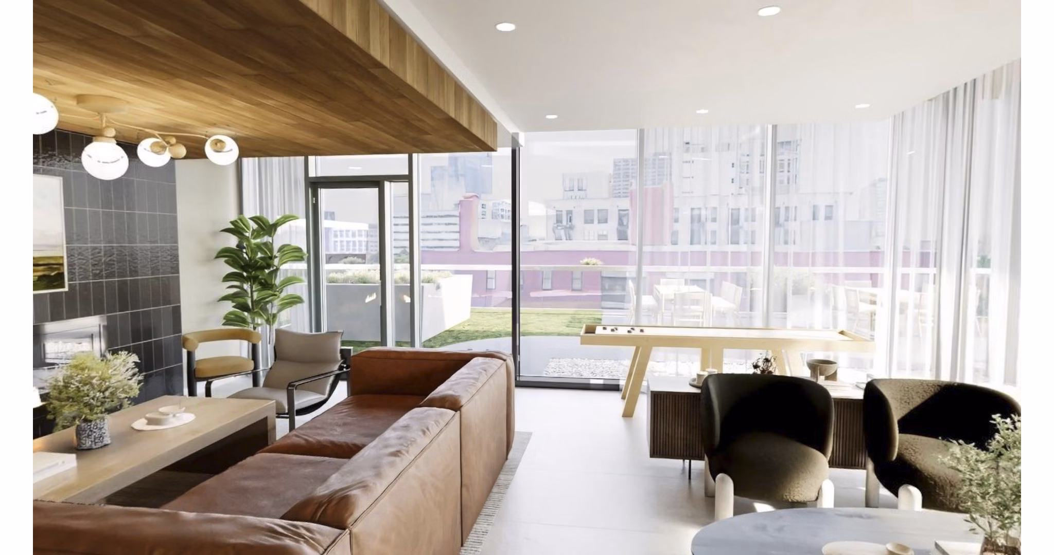 rendering at Nevéseno Apartments