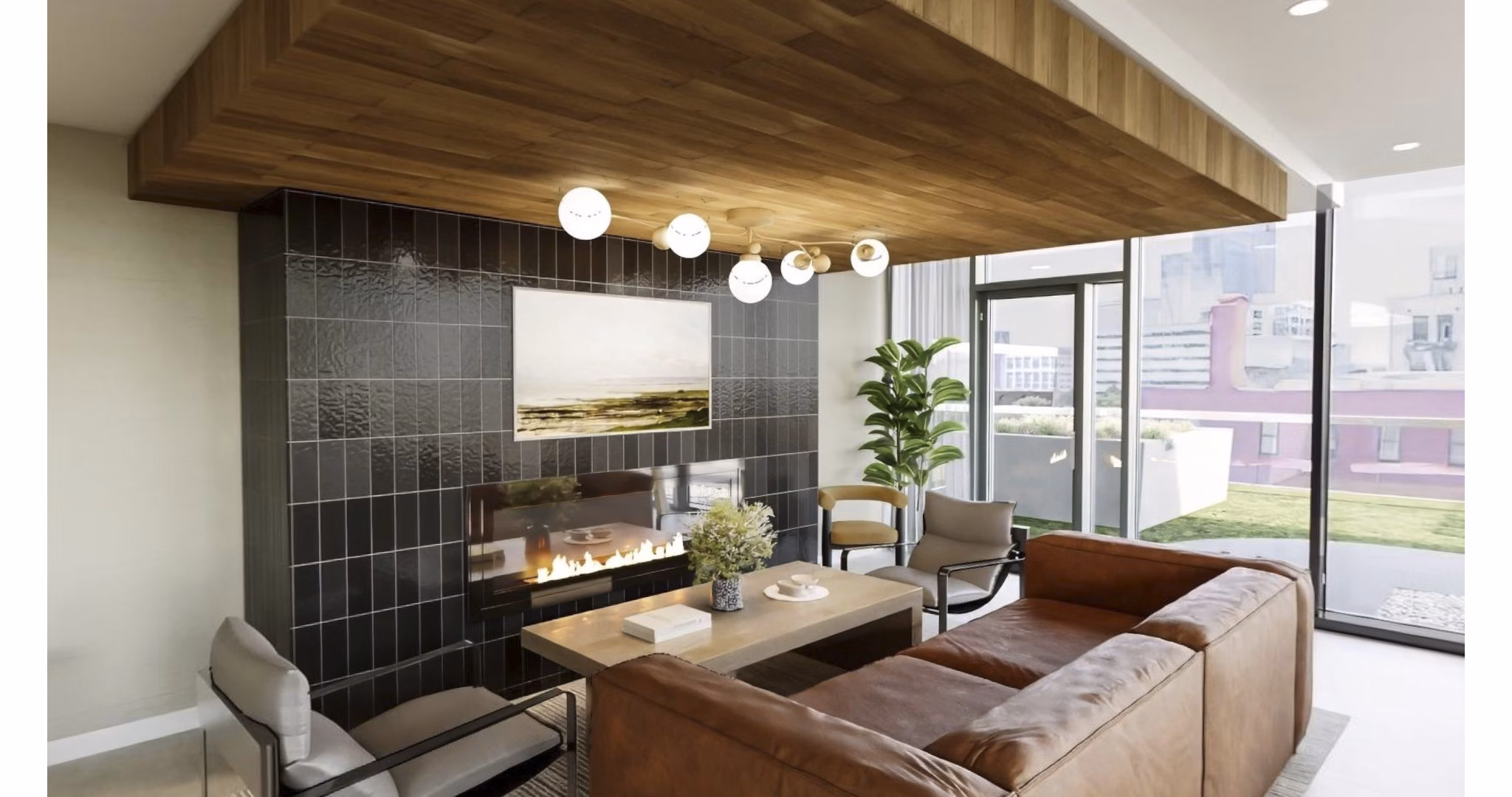 rendering at Nevéseno Apartments