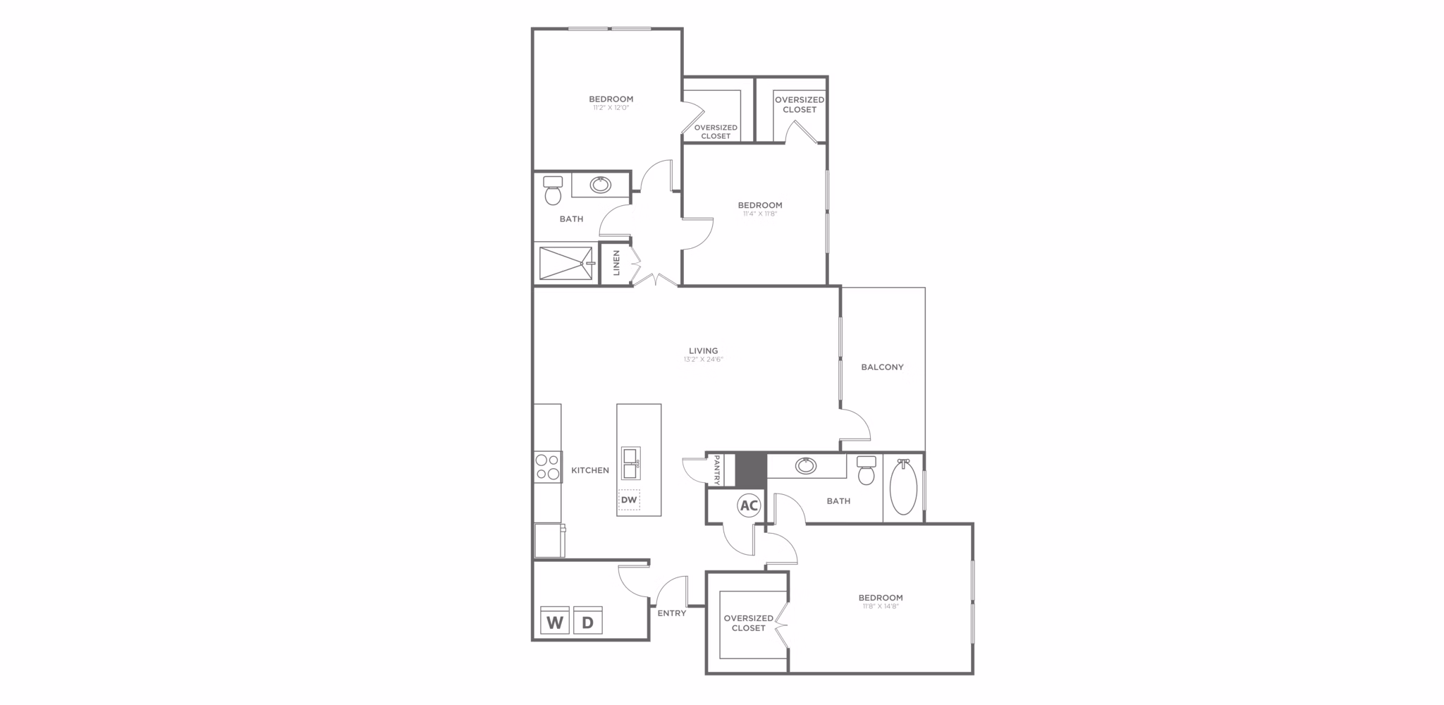 Captiva-794235 floor plan at The Sands at Clearwater Apartments