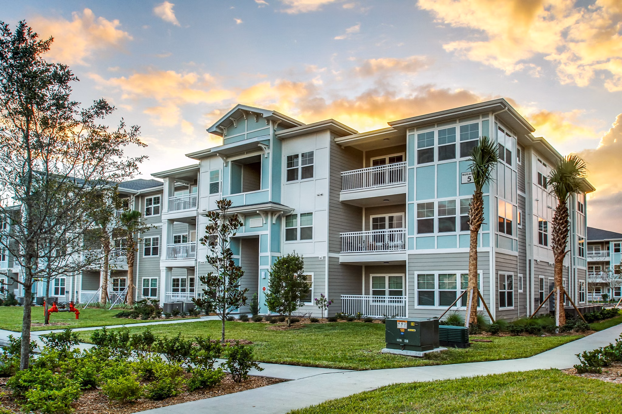 building at The Sands at Clearwater Apartments