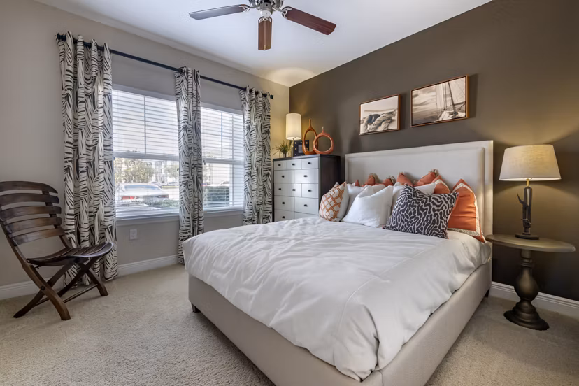 bedroom at The Sands at Clearwater Apartments