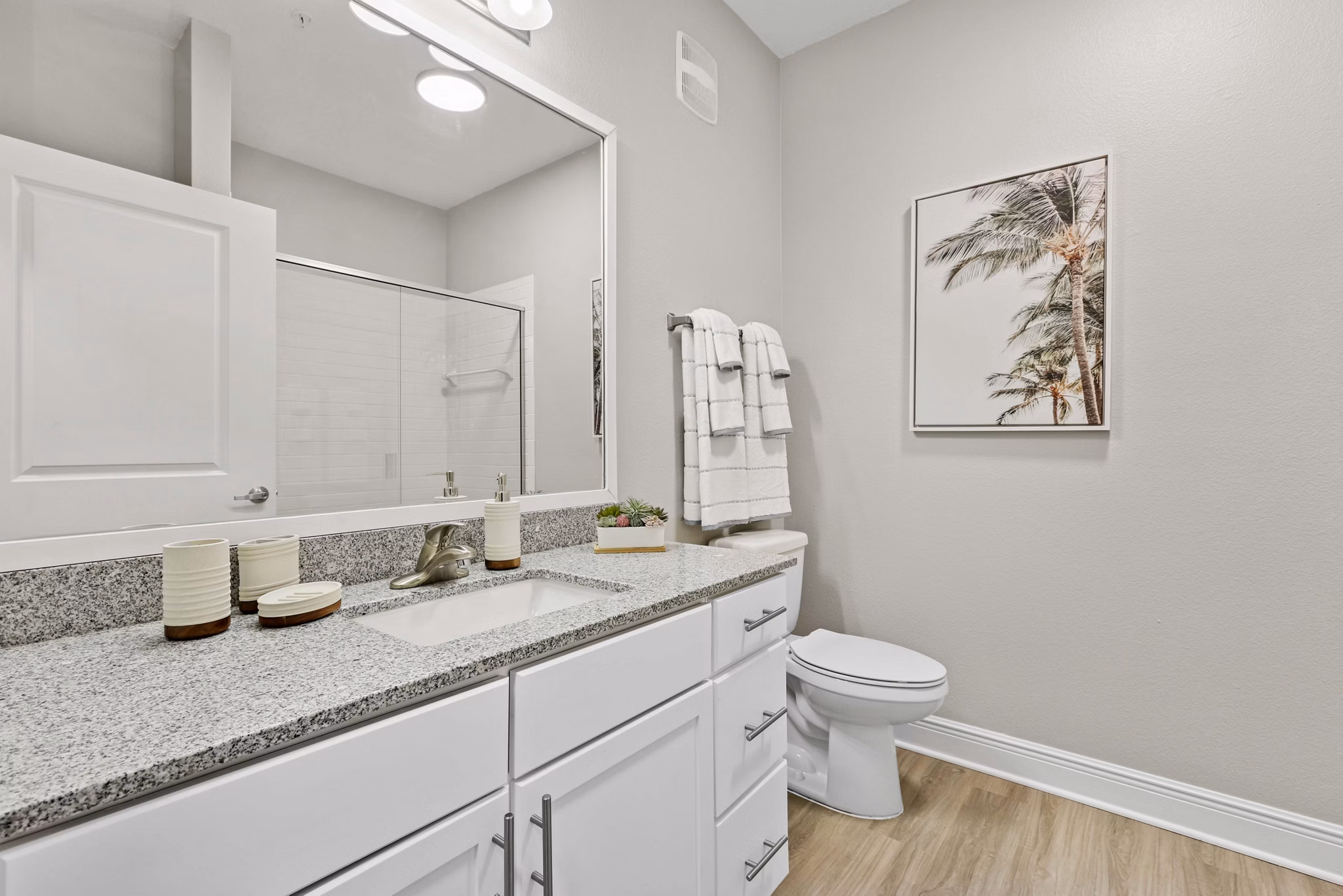 bathroom at The Sands at Clearwater Apartments
