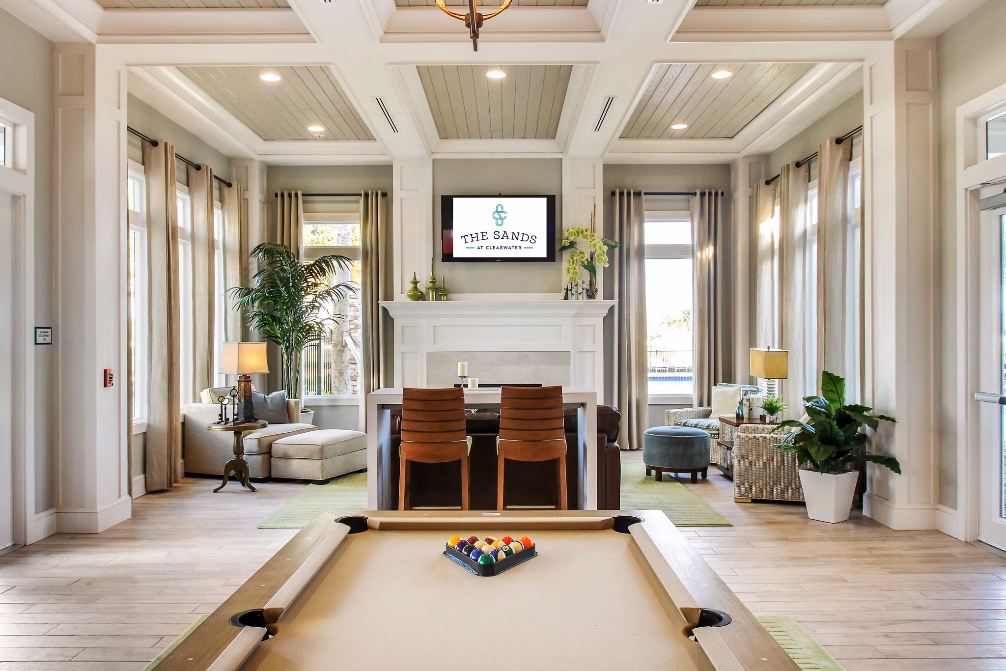 clubhouse at The Sands at Clearwater Apartments