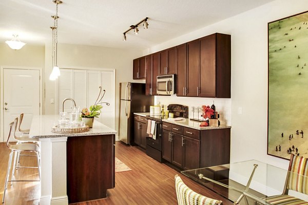 kitchen at The Sands at Clearwater Apartments