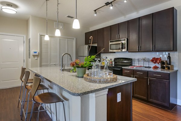 kitchen at The Sands at Clearwater Apartments