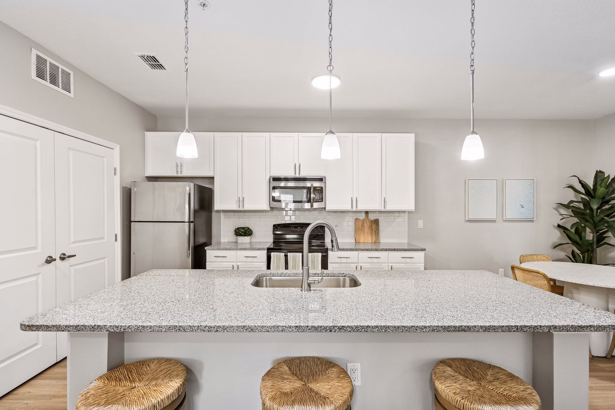 kitchen at The Sands at Clearwater Apartments