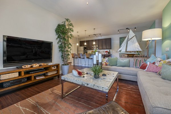 living room at The Sands at Clearwater Apartments
