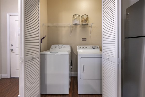 laundry room at The Sands at Clearwater Apartments