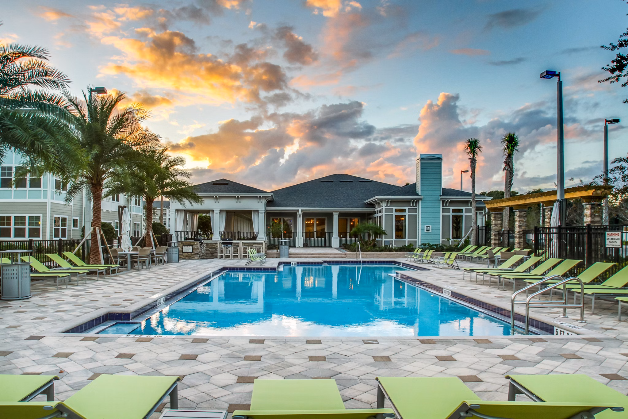 pool at The Sands at Clearwater Apartments
