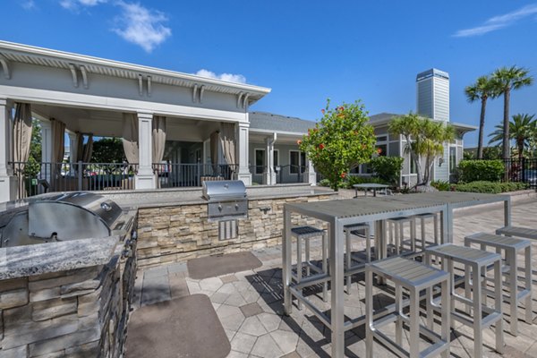 grill area at The Sands at Clearwater Apartments