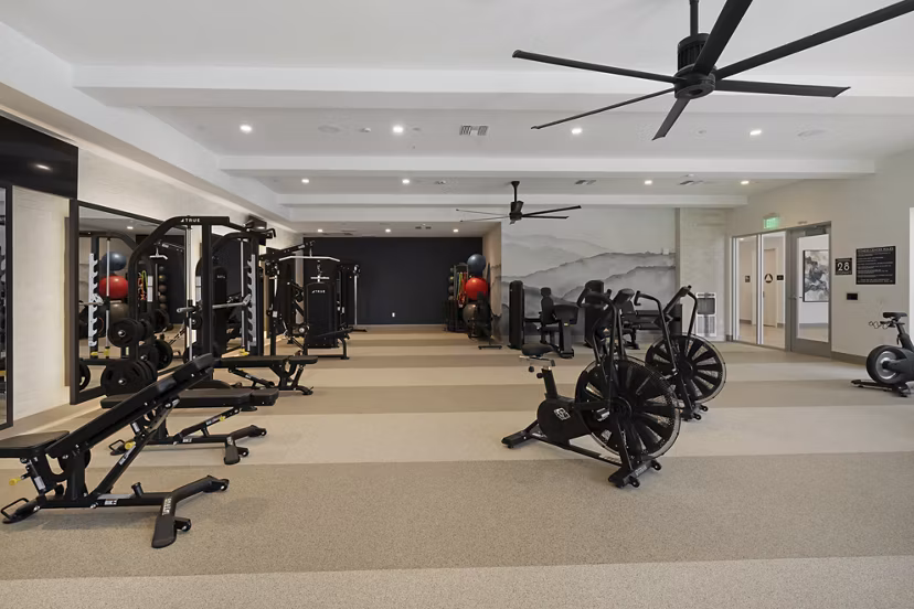fitness center at Stirling at Cota Vera Apartments 