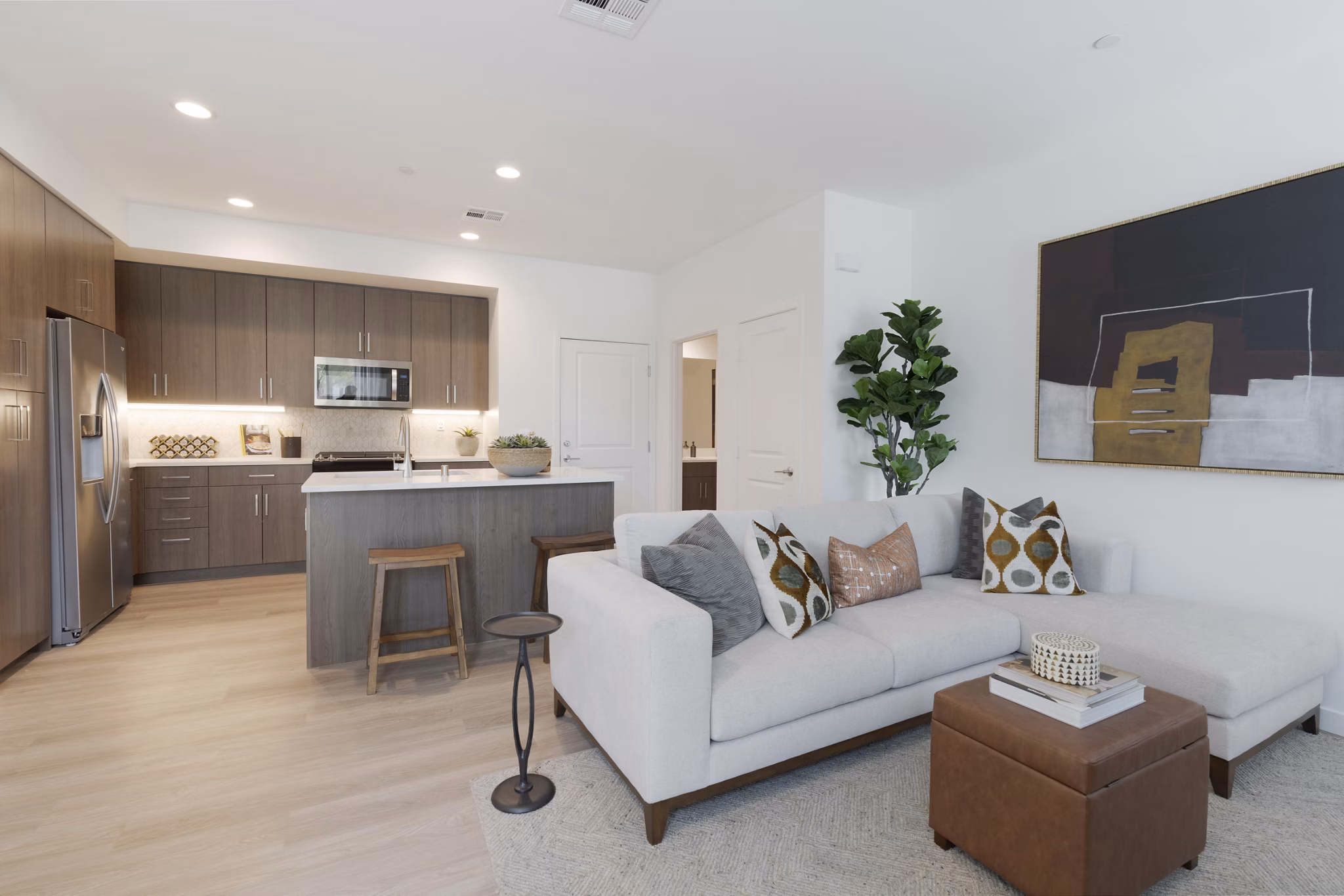 living room at Stirling at Cota Vera Apartments 