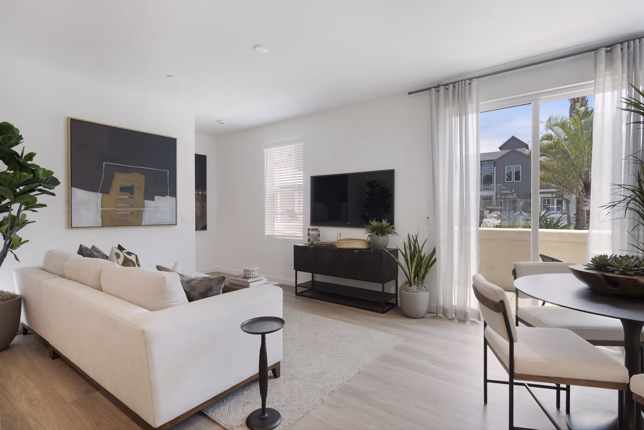 living room at Stirling at Cota Vera Apartments 