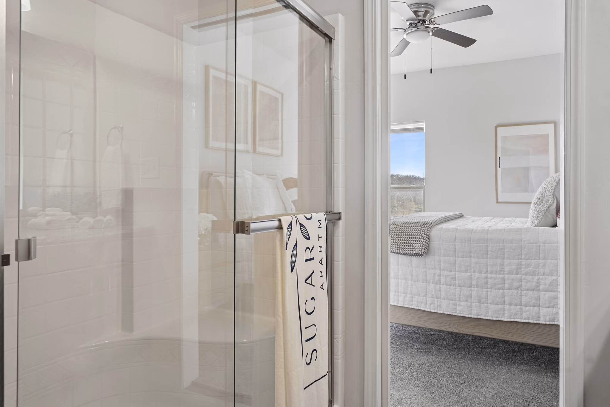 bathroom at Sugar Creek Apartments Apartments