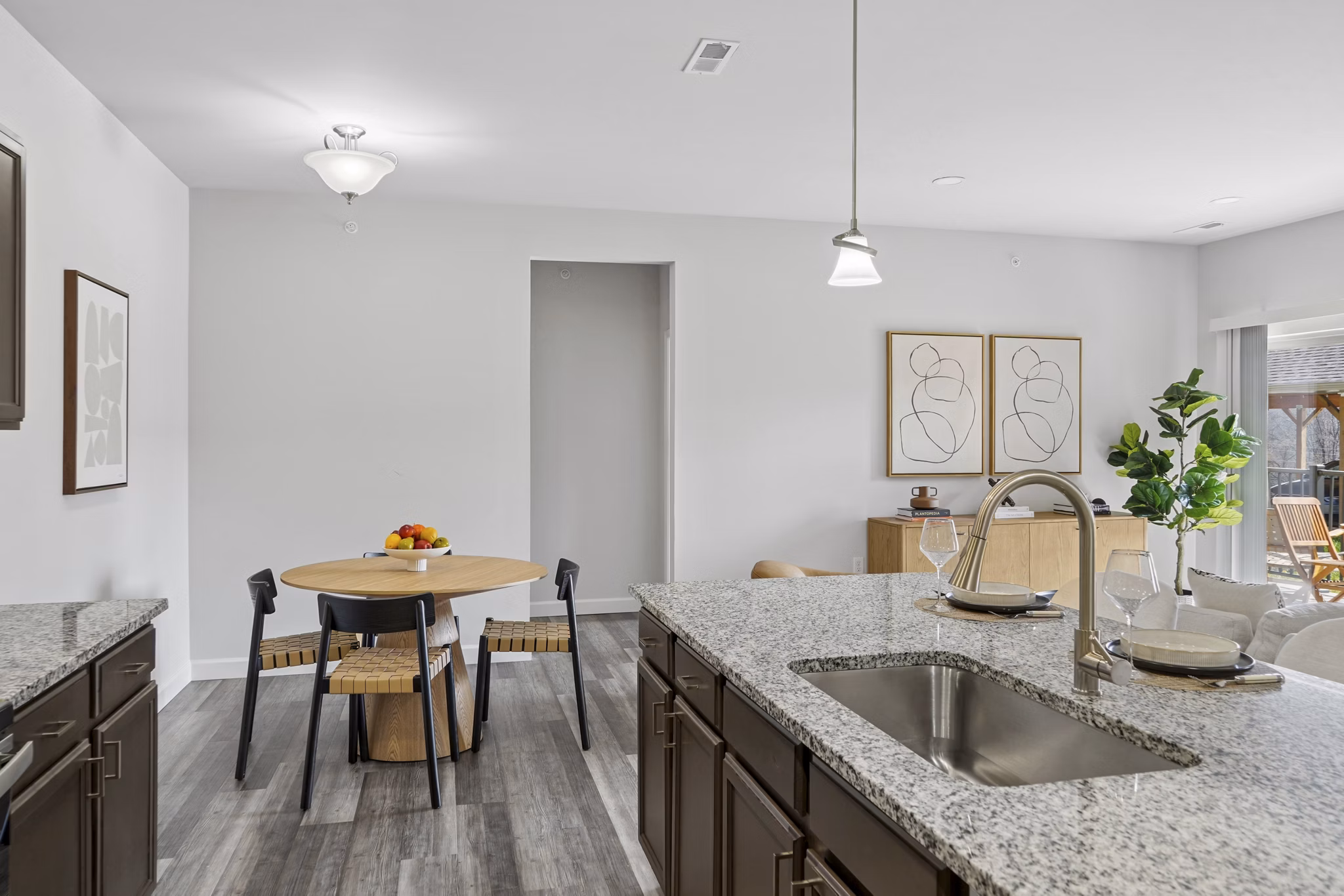 kitchen at Sugar Creek Apartments Apartments