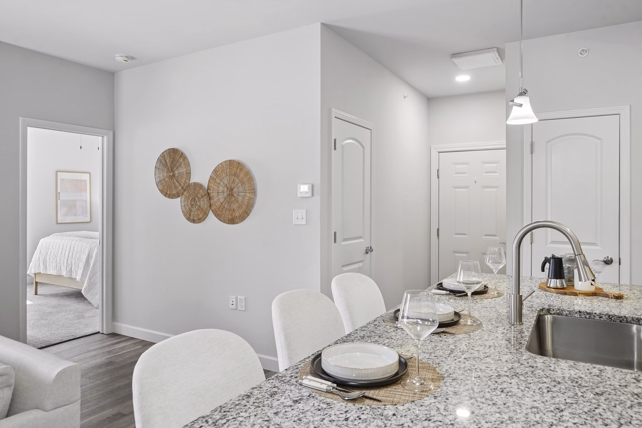 kitchen at Sugar Creek Apartments Apartments