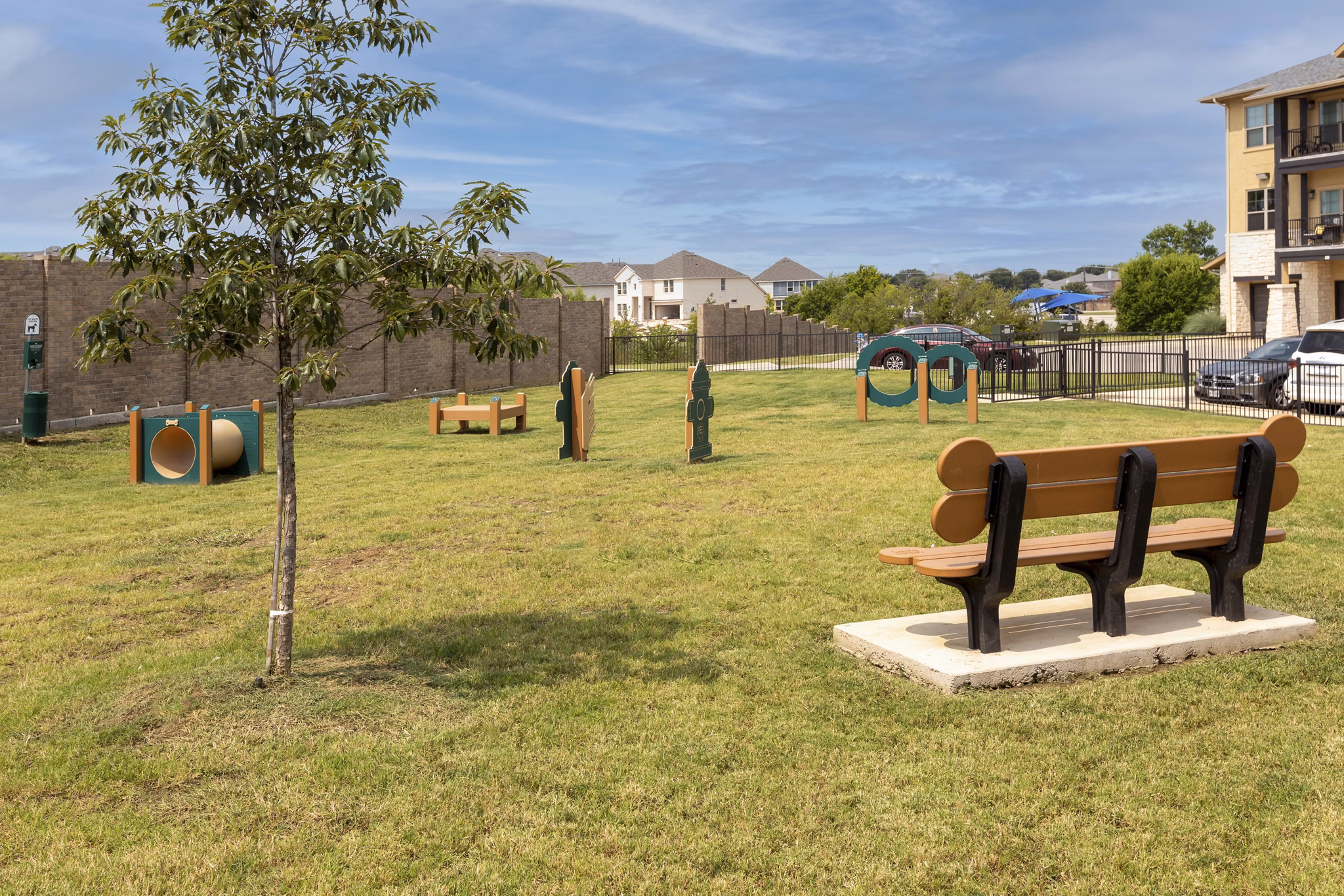 dog park at 4 Corners Apartments 