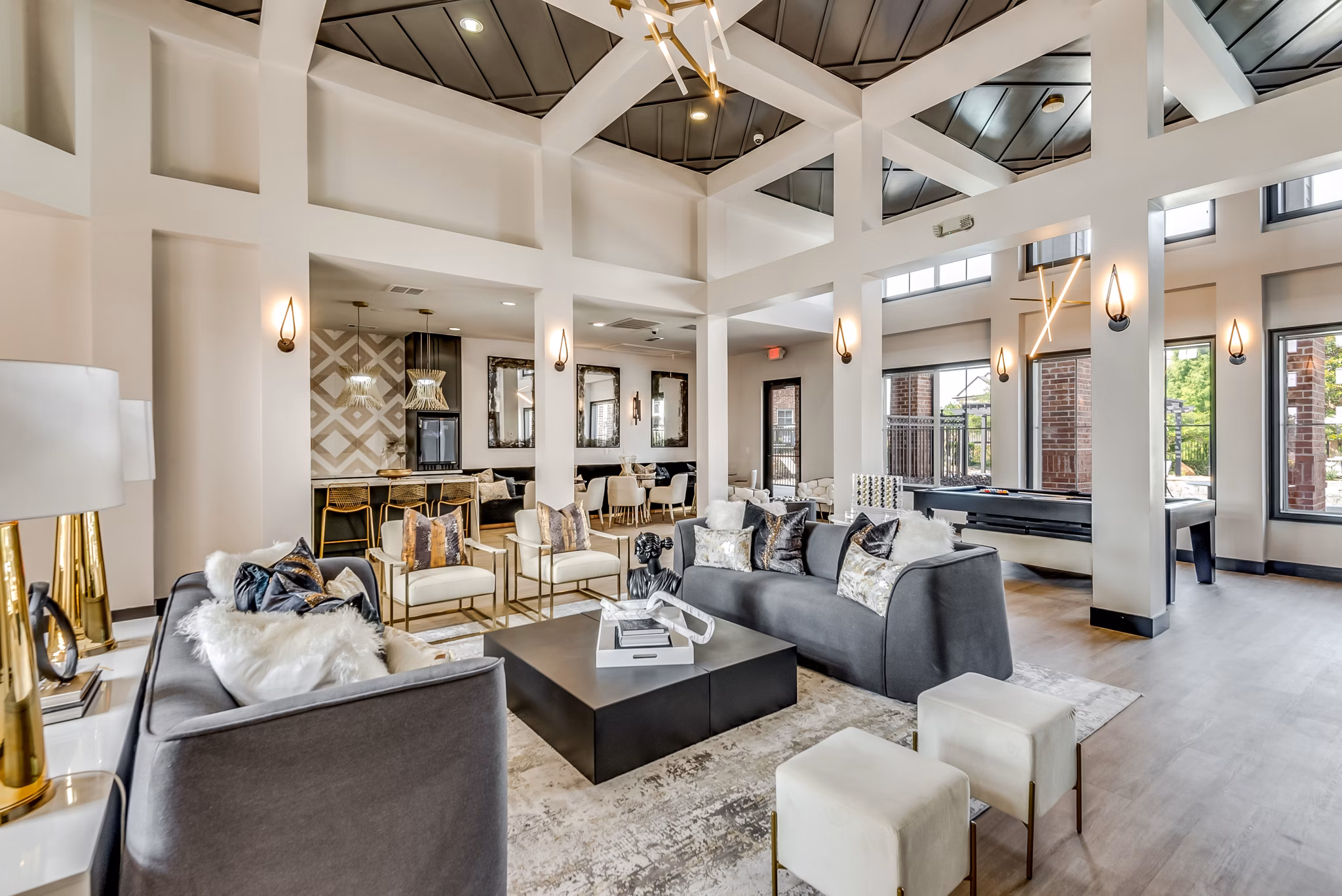clubhouse at Vista 121 Apartments