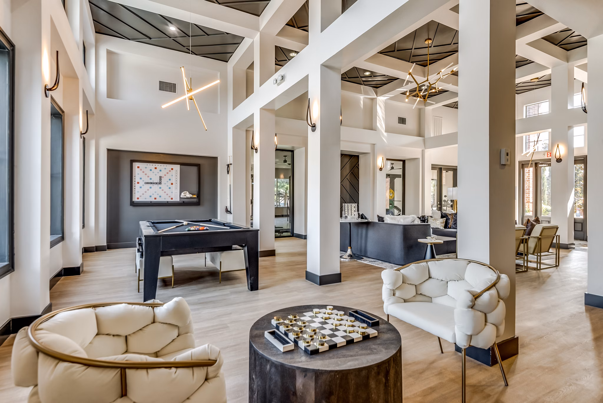 clubhouse at Vista 121 Apartments
