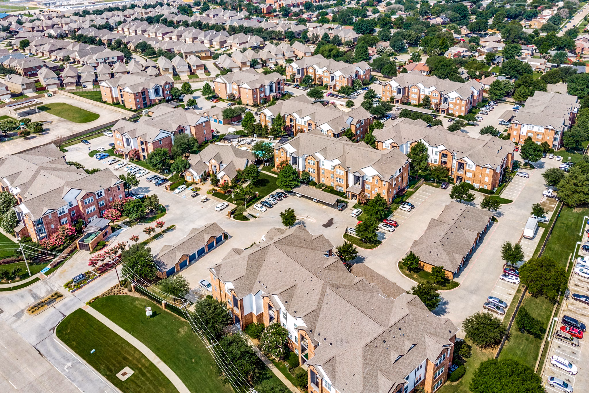 view at Vista 121 Apartments