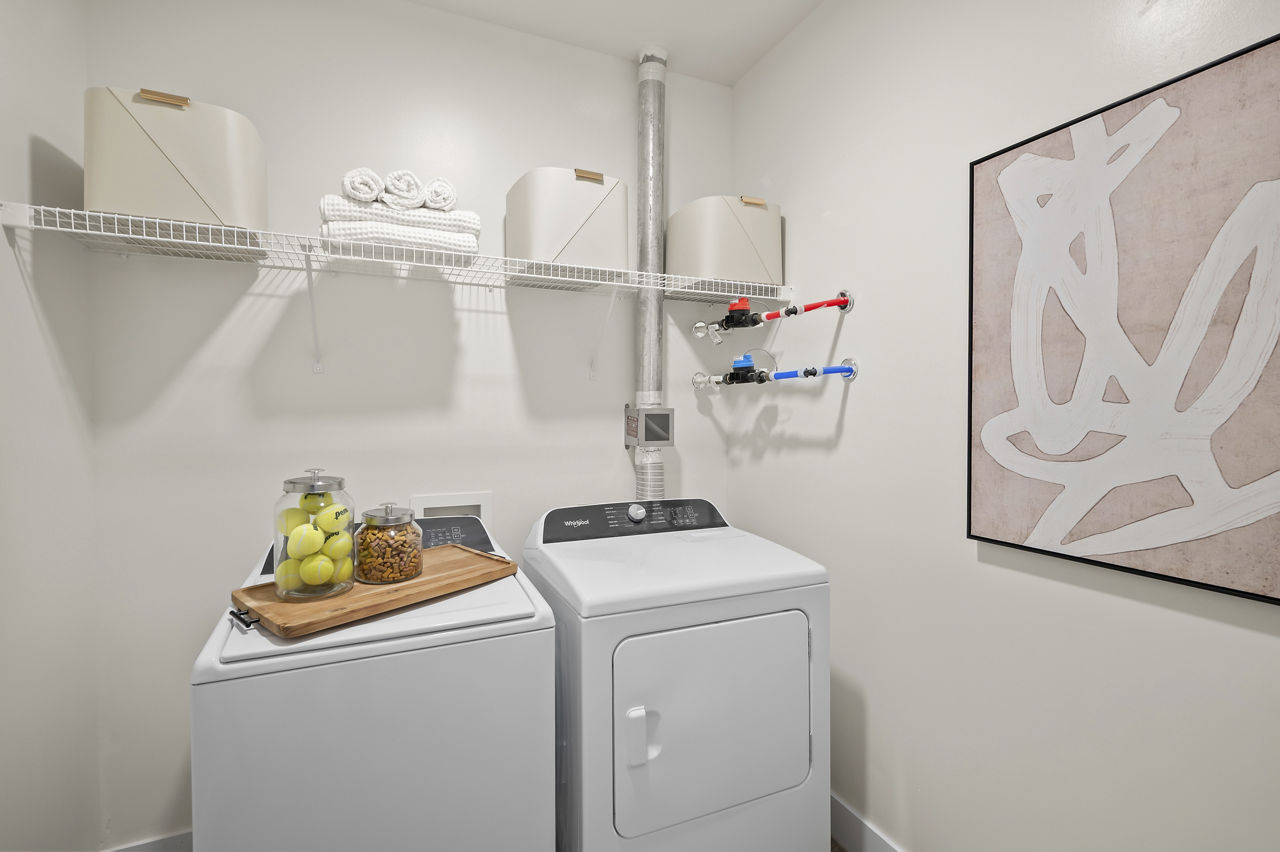 Laundry room at The Watt