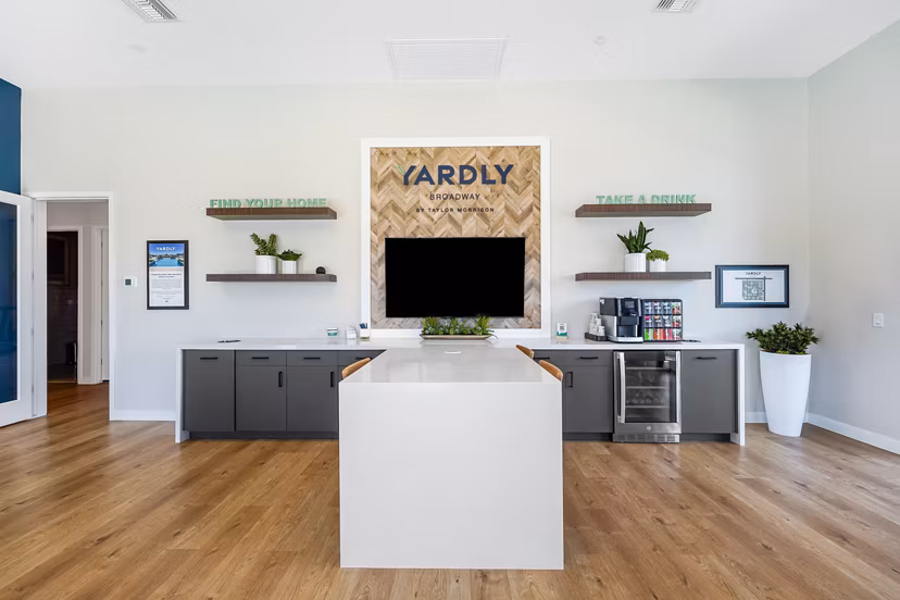 clubhouse at Yardly Broadway Apartments